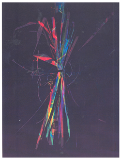 "Sheaf" color copier work, by Reed Altemus