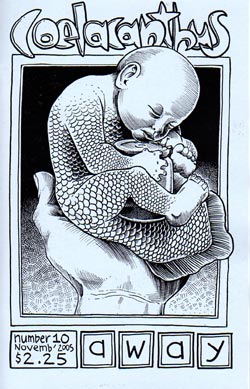 Coelacanthus #10 artist book by Michael Connor