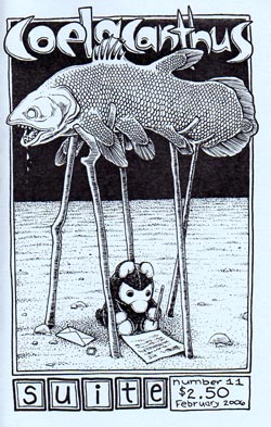 Coelacanthus #11 artist book by Michael Connor