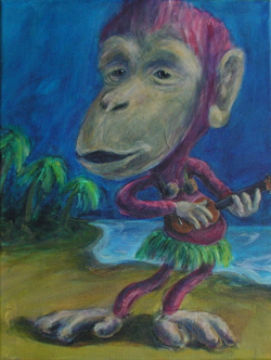 Deliverance, paintiong by Lawrence Dank